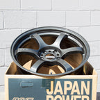 Gram Lights 57DR Wheel - 18x9.5 / +38 / 5x114.3 - HS Gunmetallic - Angle 2