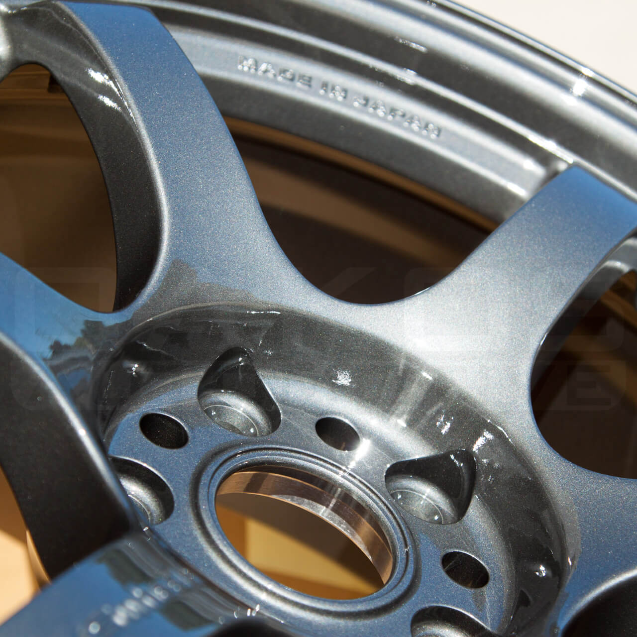 Gram Lights 57DR Wheel - 18x9.5 / +38 / 5x114.3 - HS Gunmetallic - Angle 5