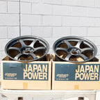 Gram Lights 57DR Wheel - 18x9.5 / +38 / 5x114.3 - HS Gunmetallic - Angle 6