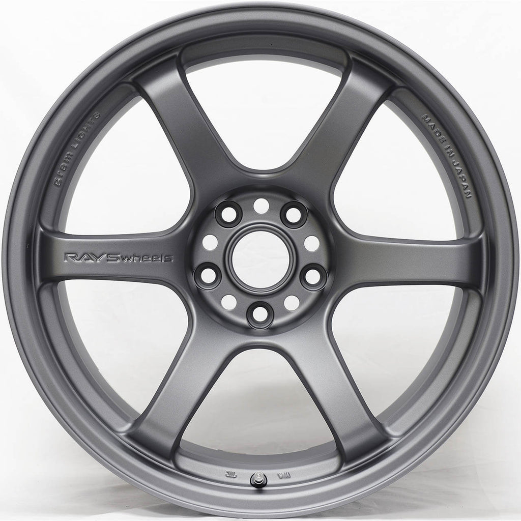 Gram Lights 57DR Wheel - 19x8.5 / +45 / 5x120 - Gun Blue II - Angle 2