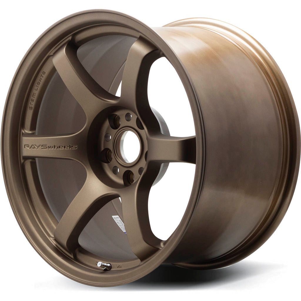 Gram Lights 57DR Wheel - 19x9.5 / +25 / 5x120 - Bronze 2 - Angle 3