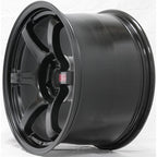 Gram Lights 57DR Wheel - 19x9.5 / +45 / 5x100 - Semi-Gloss Black - Angle 4