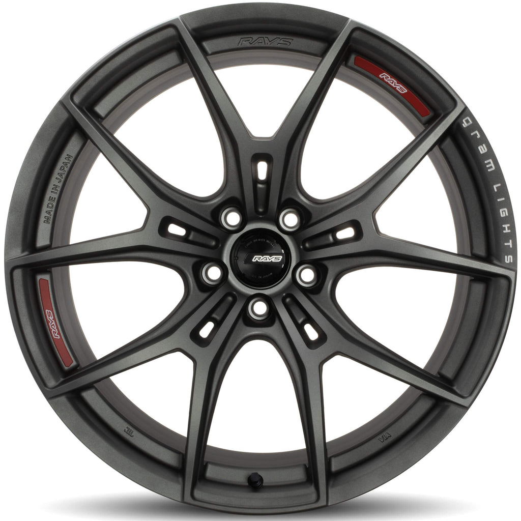 Gram Lights 57FXZ Overseas Wheel - 19x8.5 / +40 / 5x108 - Matte Graphite w/ Machining
