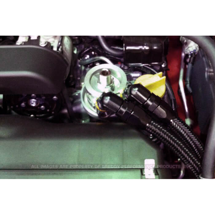 Greddy 10 Row Oil Cooler, 2013-2020 BRZ/FR-S/86 - Angle 2