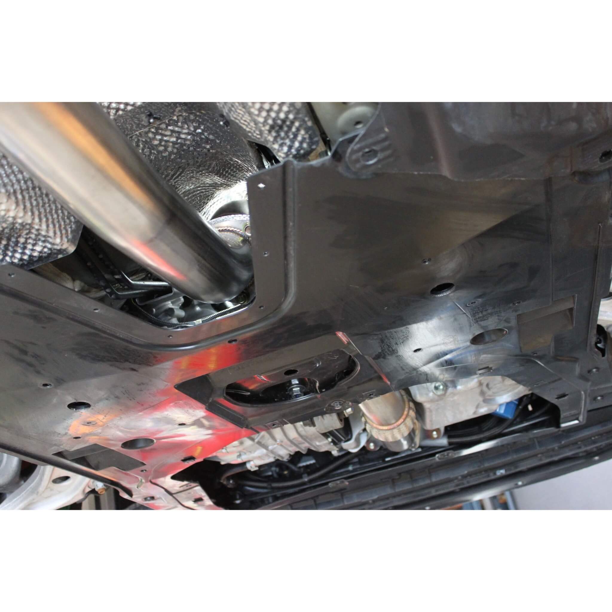 Greddy 3in Forward Mid Pipe, 2017-2021 Civic Type R - Angle 2