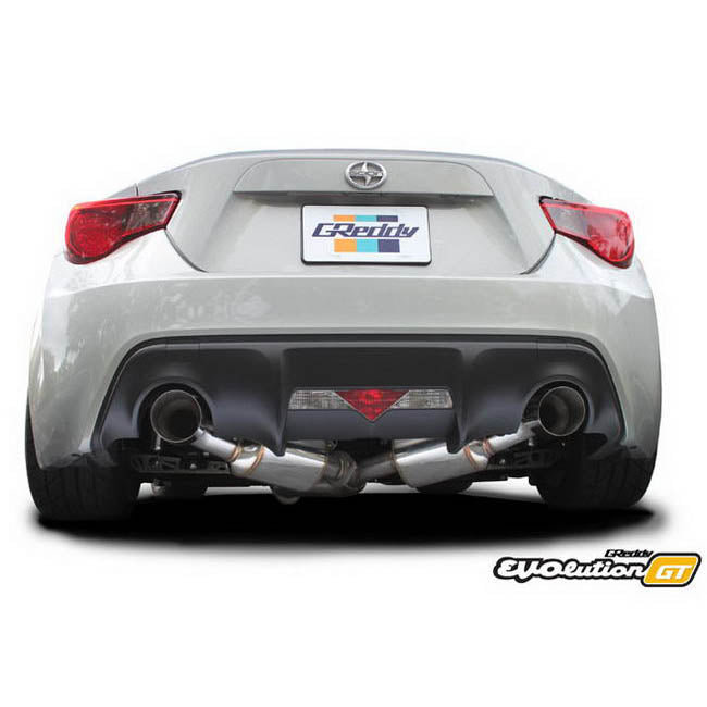 Greddy Evolution GT Cat-Back Exhaust System, 2013-2016 BRZ & FR-S - Angle 3