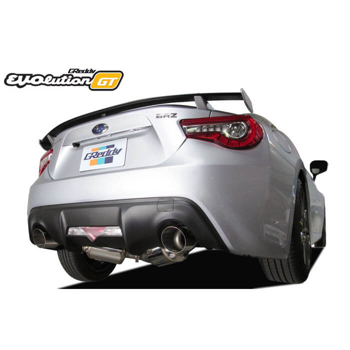 Greddy Evolution GT Cat-Back Exhaust System, 2017-2020 BRZ & 86 - Angle 4