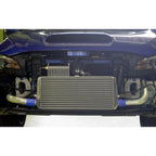 Greddy Front Mount Intercooler Kit (Black Core w/ Red Pipes), 2022-2026 WRX - Angle 5