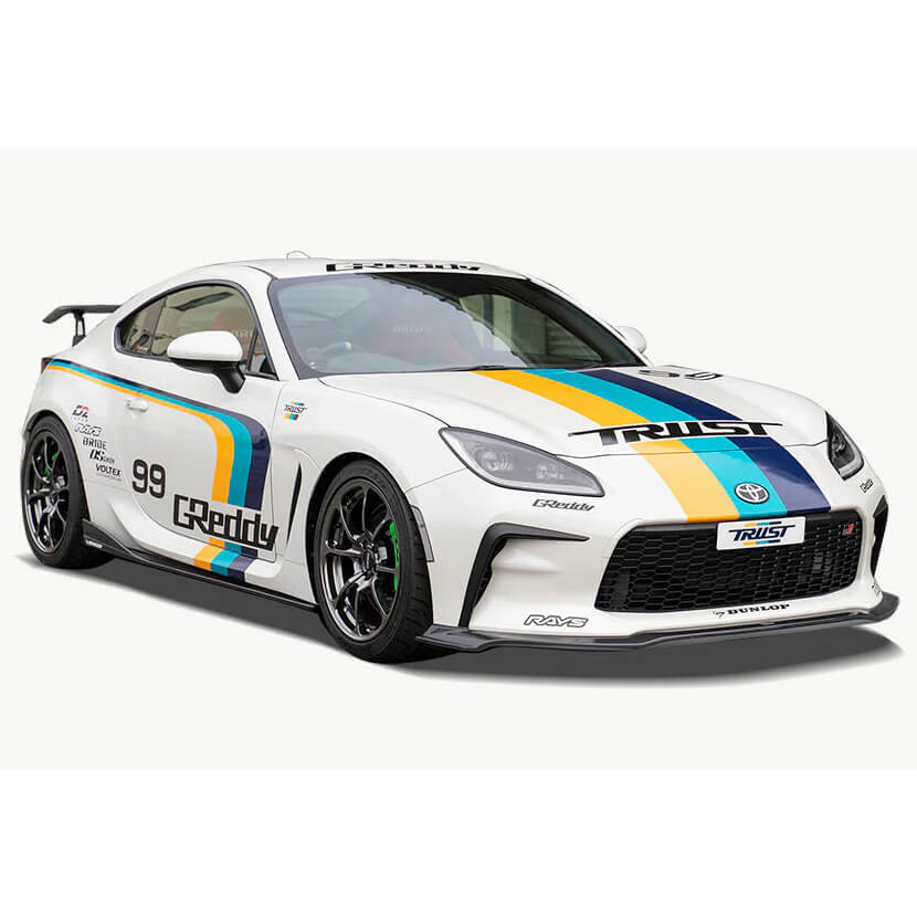 Greddy Front Under Spoiler CFRP Carbon Fiber, 2022-2023 GR86 - Angle 2