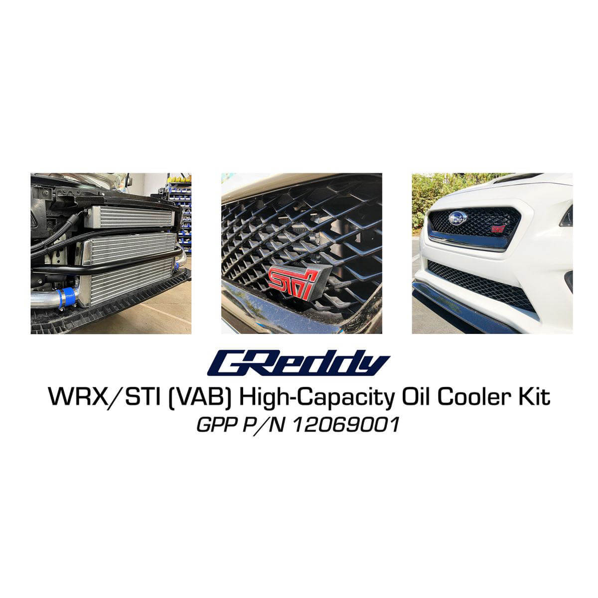 Greddy Hi-Capacity Oil Cooler Kit, 2015-2021 STi - Angle 2