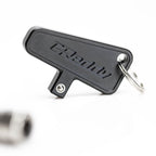 Greddy Master Switch Keychain (3/8in Drive, Black) - Angle 3