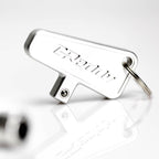 Greddy Master Switch Keychain (3/8in Drive, Silver) - Angle 3