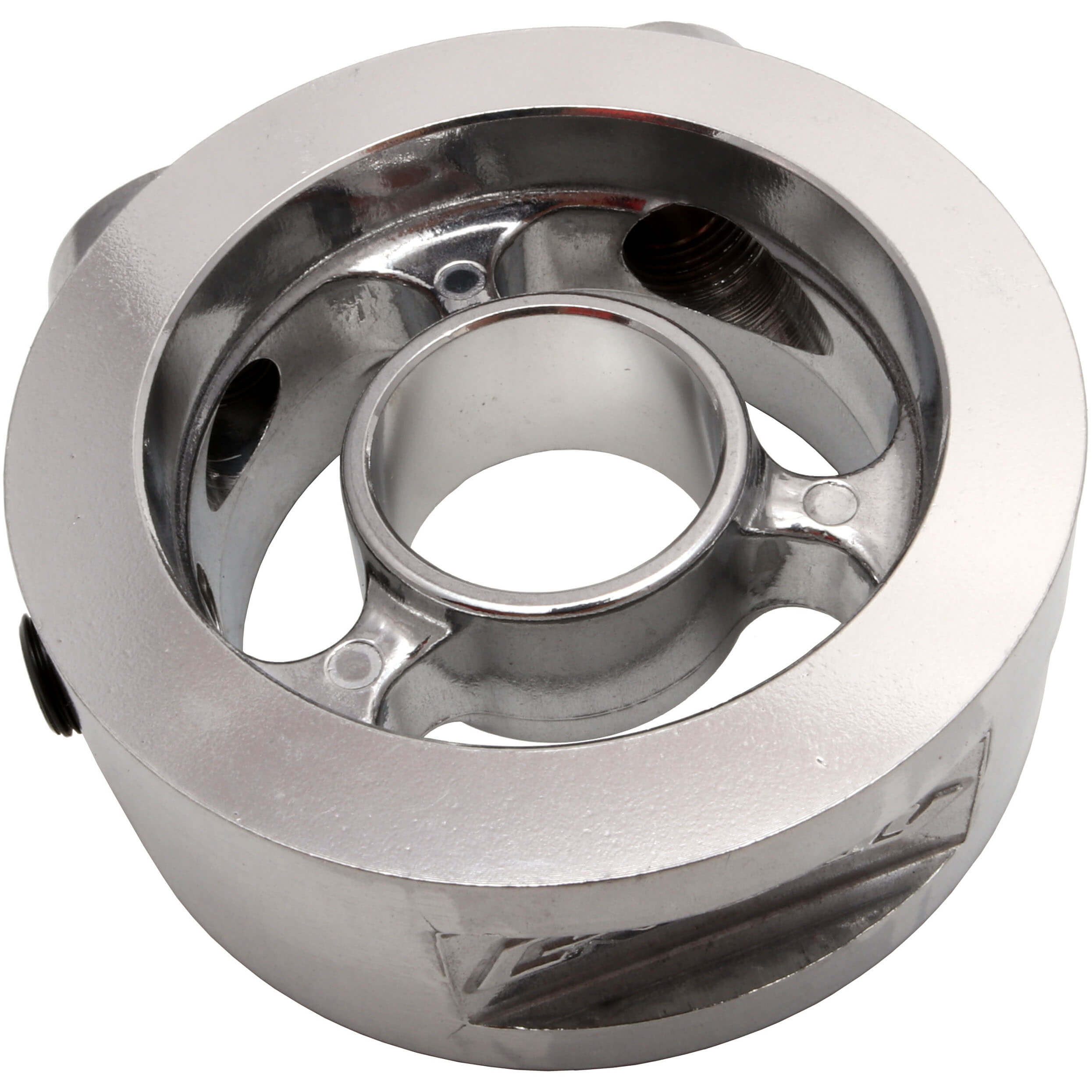 Greddy Oil Block Sandwich Plate Adapter - M20 x 3/4in - Angle 3