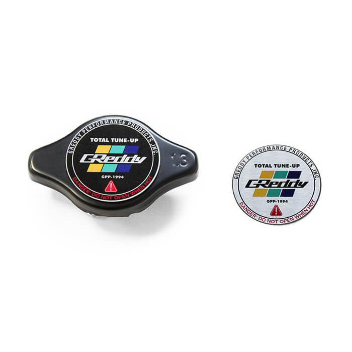 Greddy Radiator Cap (N-Type, Black Finish), 2015-2021 WRX & 2013-2025 BRZ/FR-S/86