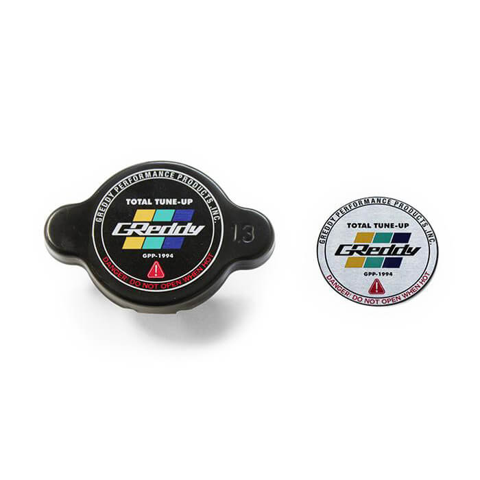 Greddy Radiator Cap (S-Type, Black Finish)