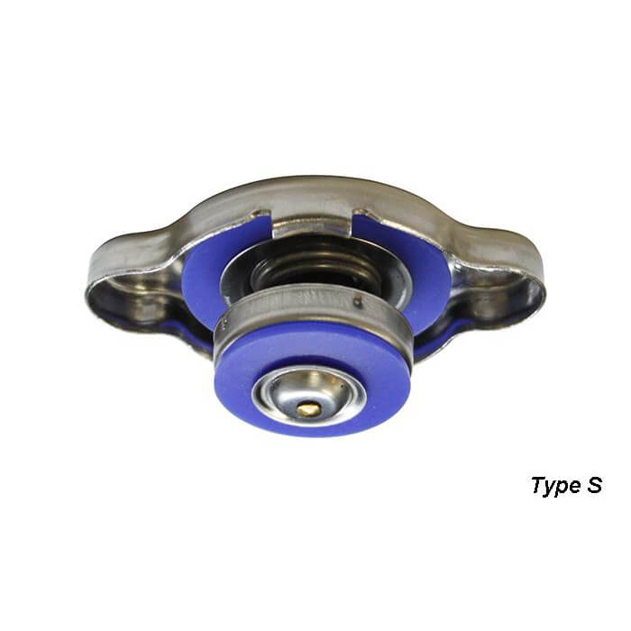 Greddy Radiator Cap (S-Type, Polished Finish) - Angle 2