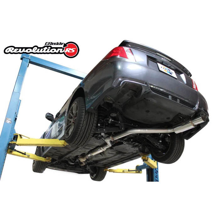 Greddy Revolution RS Cat-Back Exhaust (Single Exit), 2011-2014 WRX & STi (Sedan)