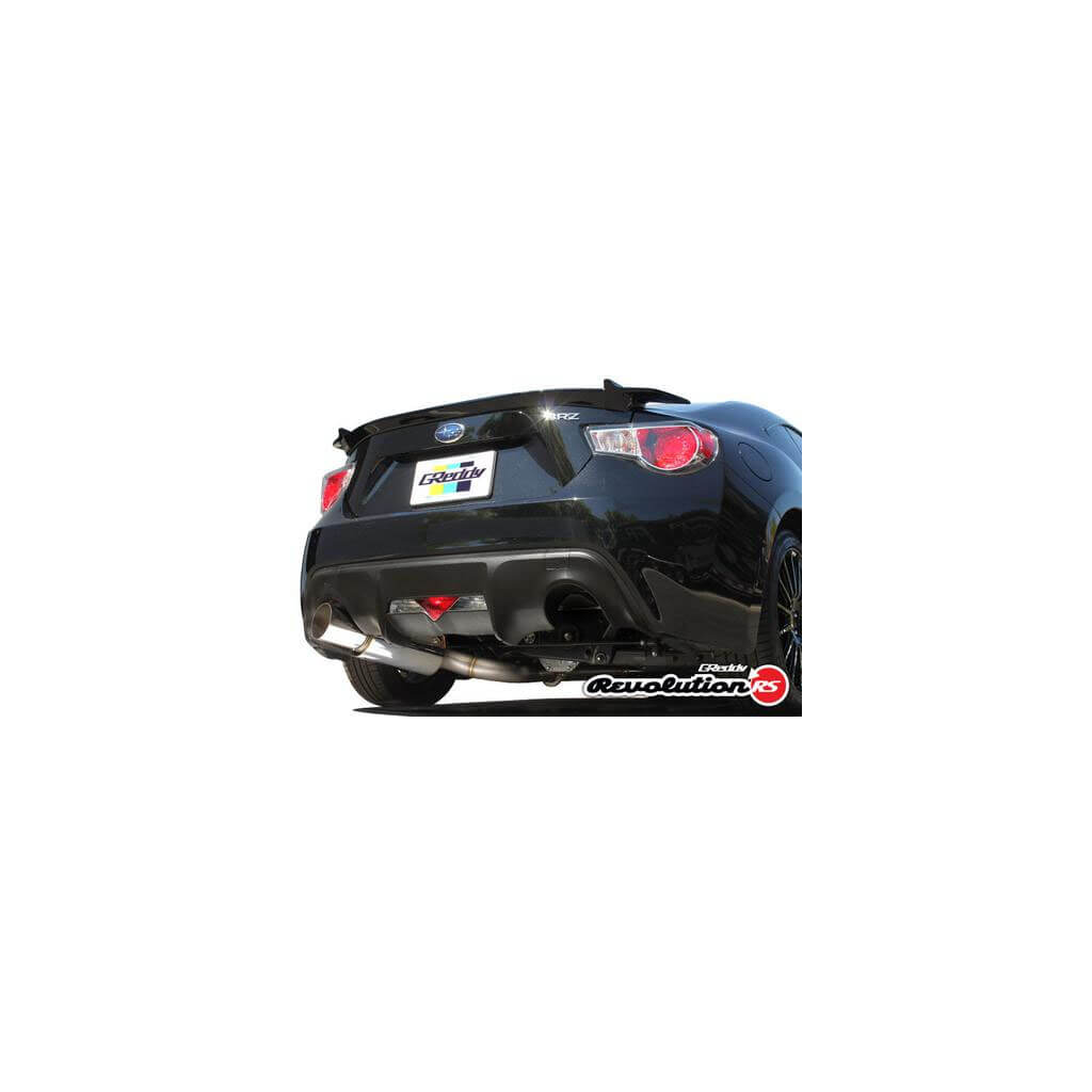 Greddy Revolution RS Cat-Back Exhaust System, 2013-2016 BRZ & FR-S - Angle 3
