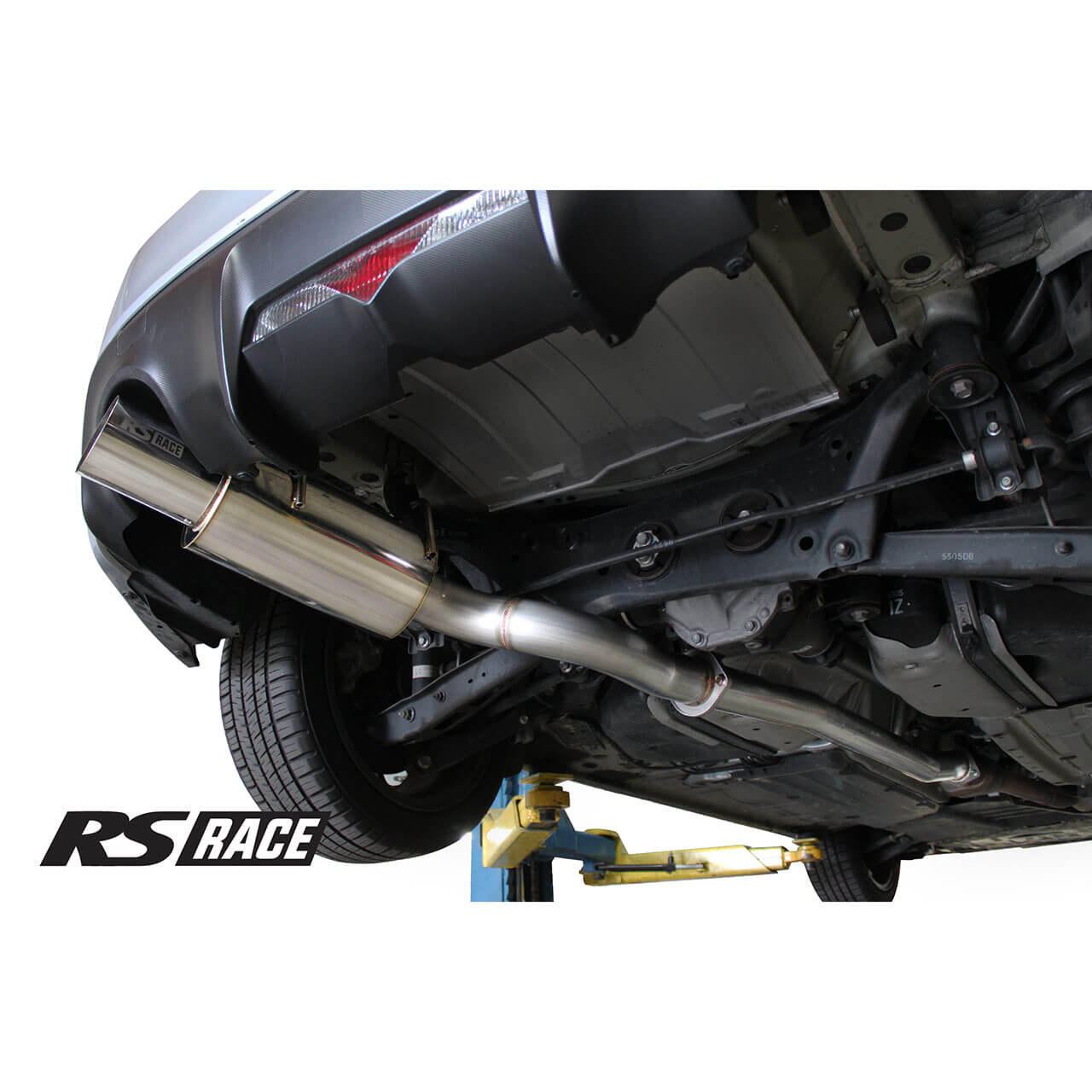 Greddy Revolution RS Cat-Back Exhaust System, 2013-2016 BRZ & FR-S - Angle 2