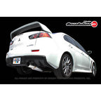Greddy Revolution RS Cat-Back Exhaust System, 2008-2015 EVO X - Angle 3