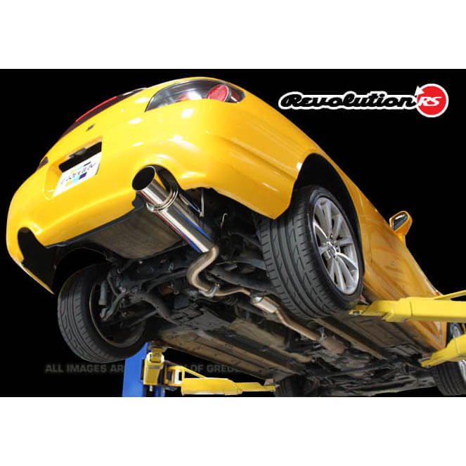 Greddy Revolution RS Cat-Back Exhaust System, 2000-2009 S2000 - Angle 3