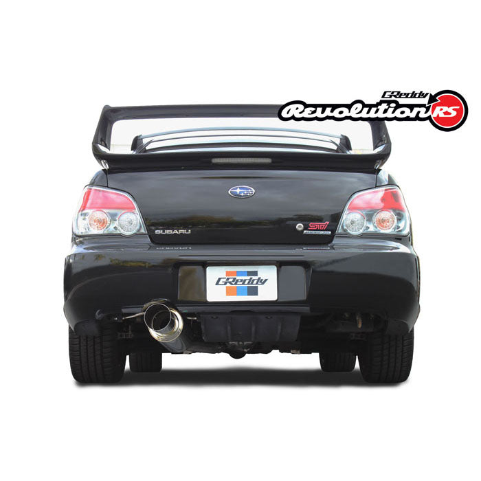 Greddy Revolution RS Exhaust, 2002-2007 WRX & 2004-2007 STi - Angle 2