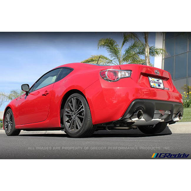 Greddy Supreme SP Cat-Back Exhaust, 2013-2015 BRZ & FR-S - Angle 2