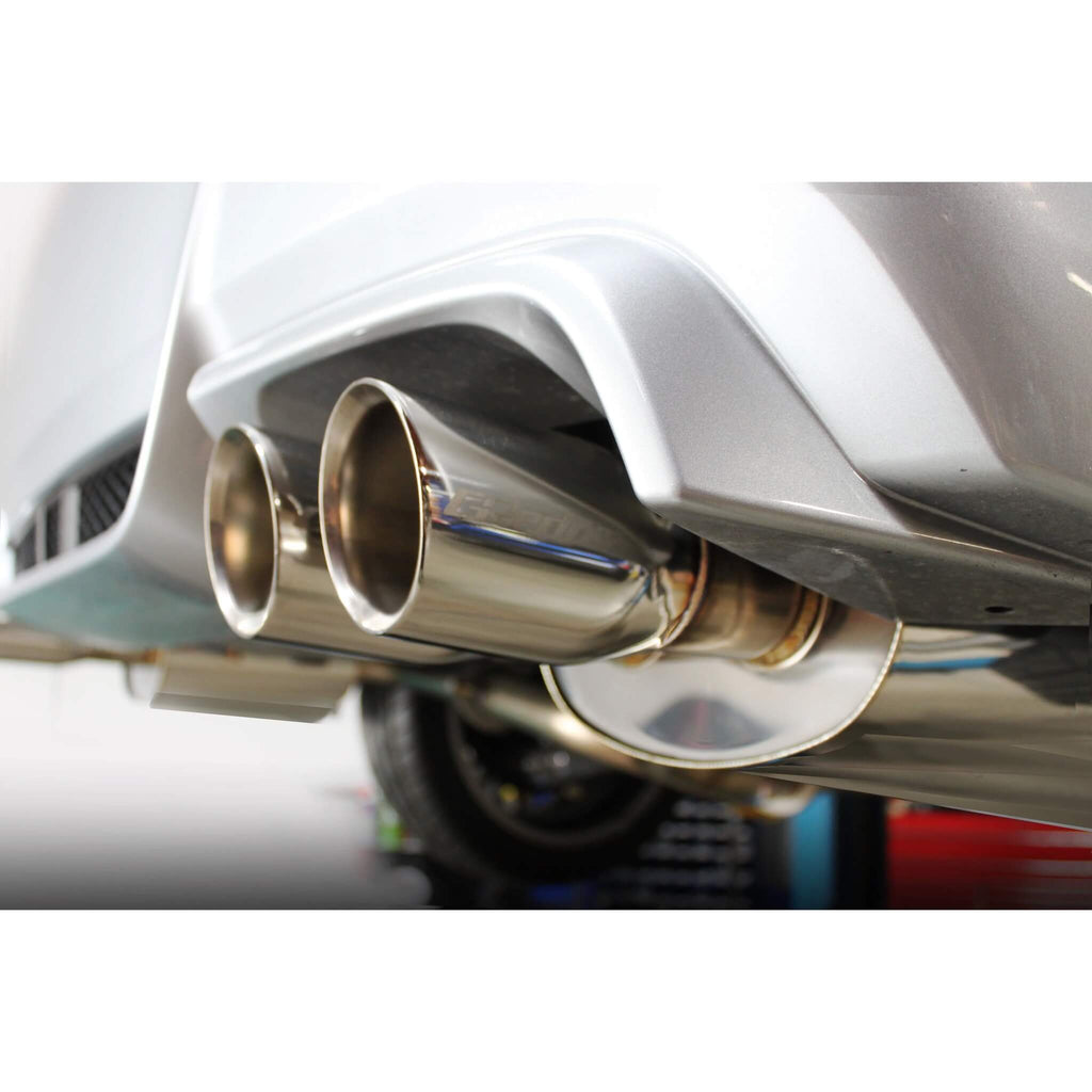 Greddy Supreme SP Cat-Back Exhaust, 2011-2014 STi (Sedan) - Angle 4