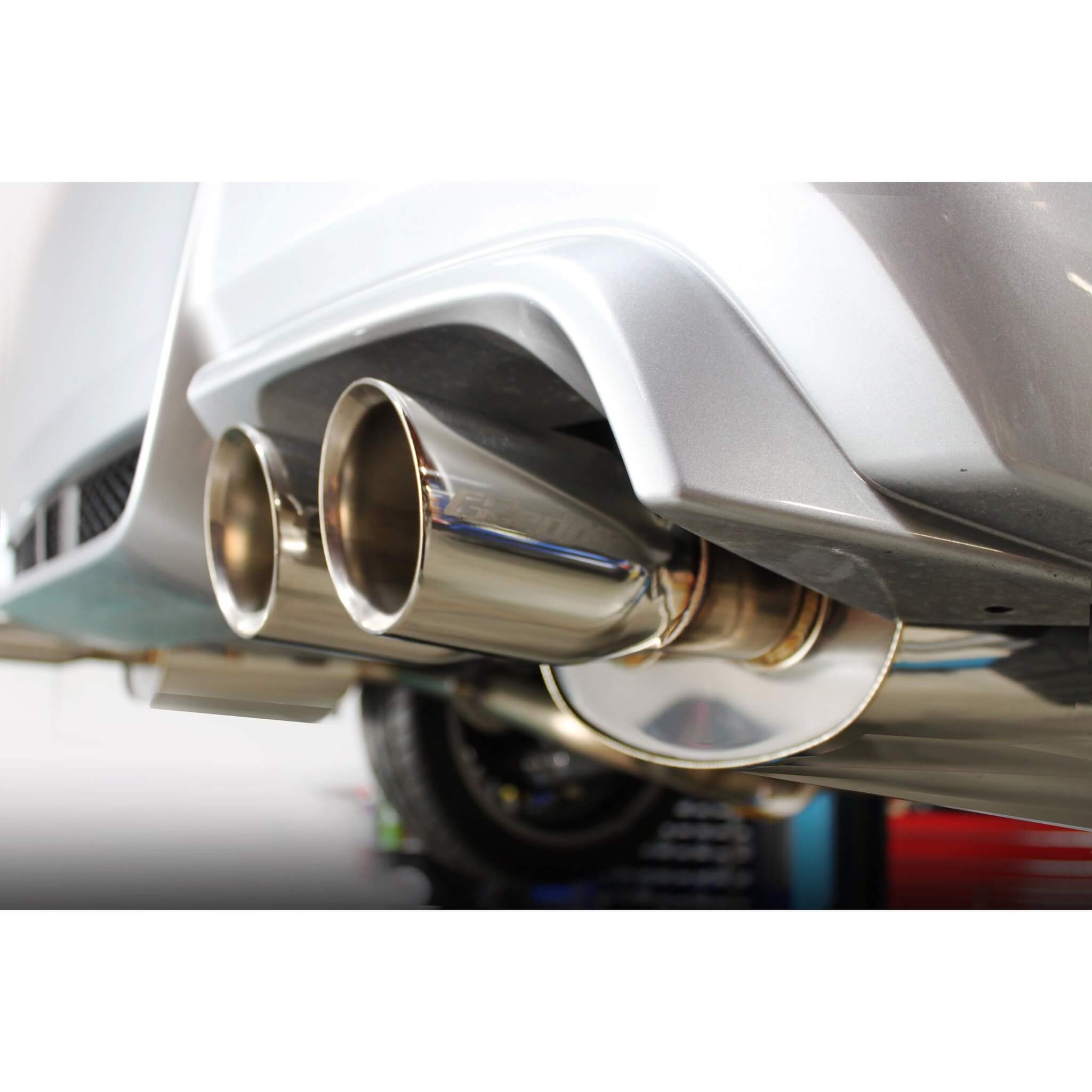 Greddy Supreme SP Cat-Back Exhaust, 2011-2014 STi (Sedan) - Angle 4