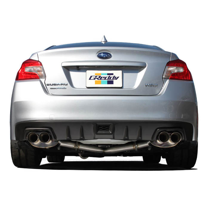 Greddy Supreme SP Cat-Back Exhaust, 2015-2021 STi & 2015-2021 WRX - Angle 3