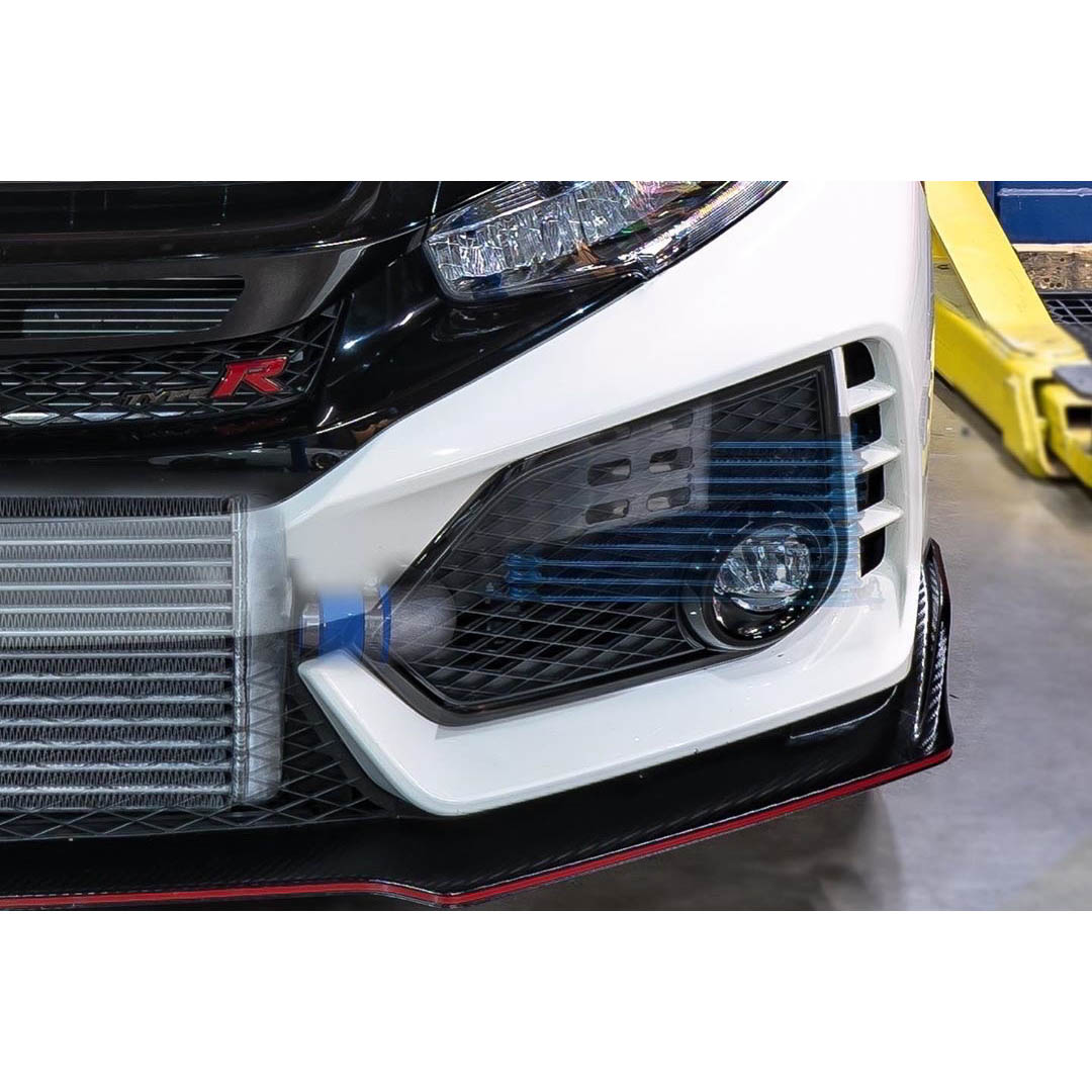 Greddy Transmission Oil Cooler Kit, 2017-2021 Civic Type R - Angle 2