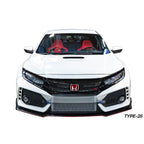 Greddy Type T-28E Intercooler, 2017-2021 Civic Type R - Angle 2