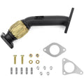 GrimmSpeed 2-Bolt Up Pipe (For EJ25, Black), 2006-2014 WRX & 2004-2021 STi