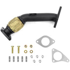 GrimmSpeed 2-Bolt Up Pipe (For EJ25, Black), 2006-2014 WRX & 2004-2021 STi