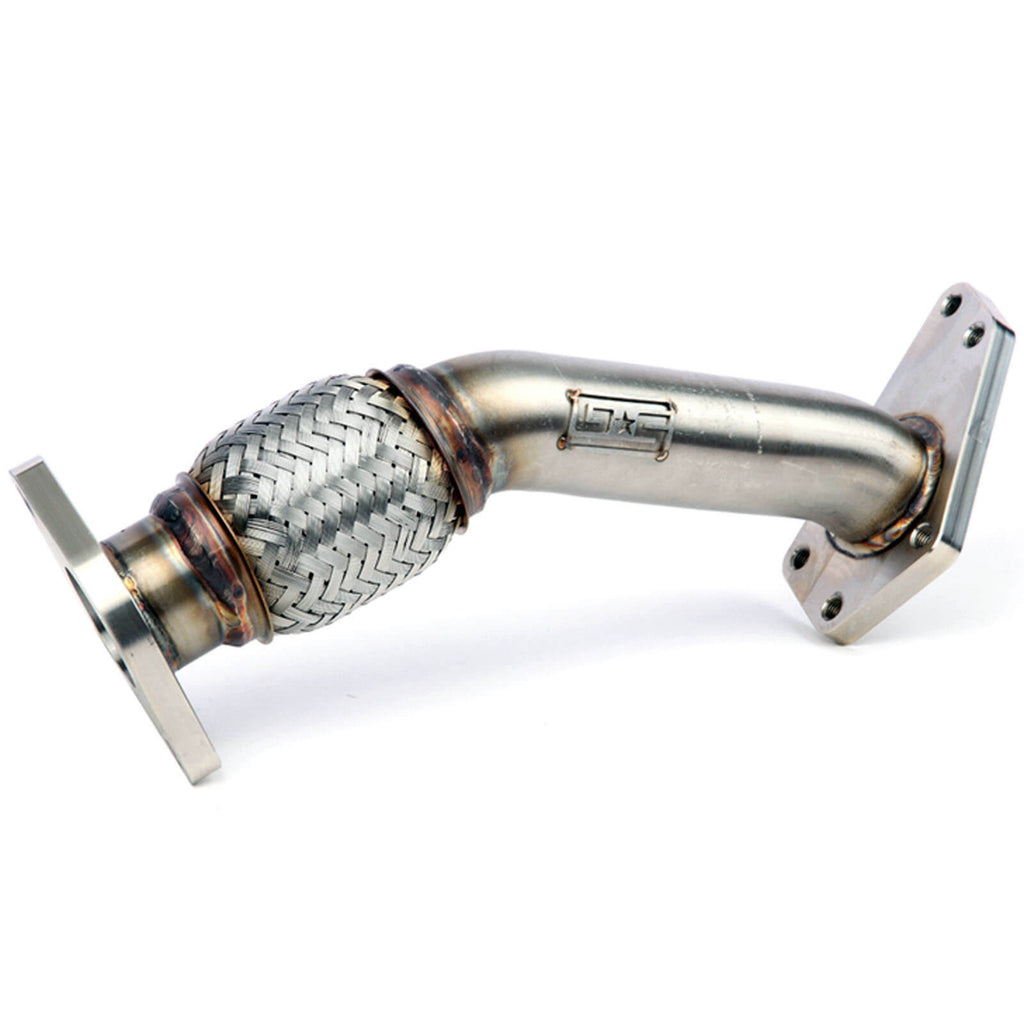 GrimmSpeed 2-Bolt Up Pipe (For EJ25, Stainless Steel), 2006-2014 WRX & 2004-2021 STi