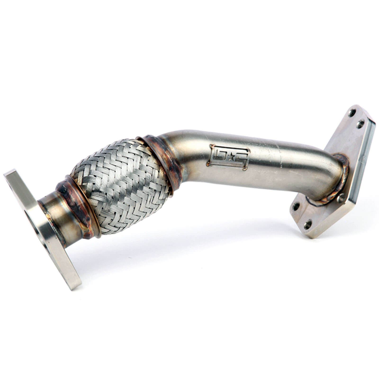 GrimmSpeed 2-Bolt Up Pipe (For EJ25, Stainless Steel), 2006-2014 WRX & 2004-2021 STi
