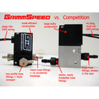 GrimmSpeed 3-Port Electronic Boost Control Solenoid (EBCS), 2002-2005 WRX - Angle 2