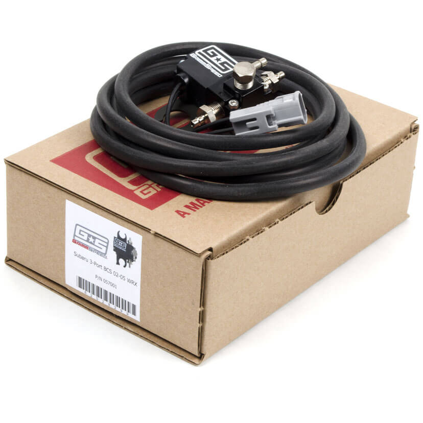 GrimmSpeed 3-Port Electronic Boost Control Solenoid (EBCS), 2002-2005 WRX - Angle 4