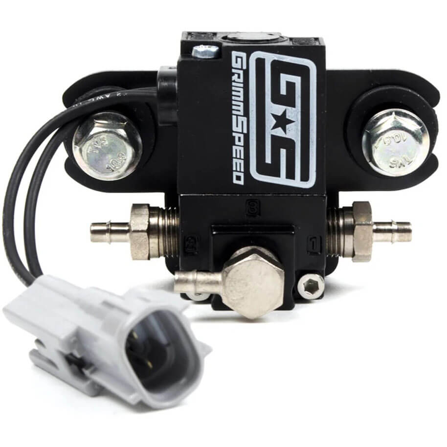 GrimmSpeed 3-Port Electronic Boost Control Solenoid (EBCS), 2004-2007 STi & 2006-2007 WRX - Angle 3