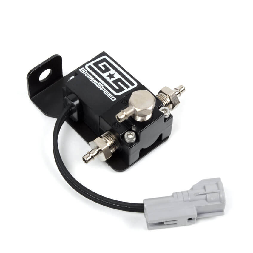 GrimmSpeed 3-Port Electronic Boost Control Solenoid (EBCS), 2008-2014 WRX - Angle 2