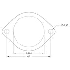 GrimmSpeed 3in 2-Bolt Gasket, Extra Thick - Angle 4