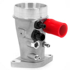 GrimmSpeed Aluminum Turbo Inlet, 2015-2021 WRX - Angle 2