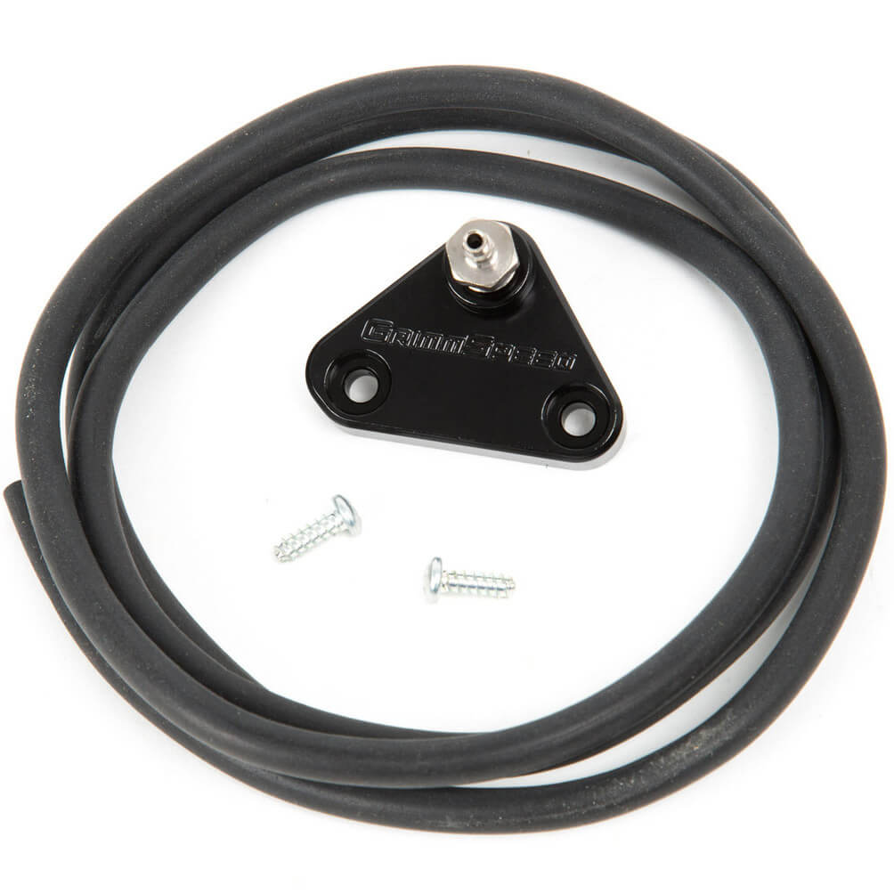 GrimmSpeed Boost Control Solenoid Turbo Inlet Adapter, 2015-2021 WRX