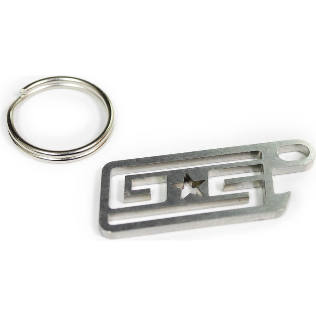 GrimmSpeed Bottle Opener Keychain - Angle 3