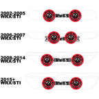 GrimmSpeed Brotie Hella Horn Mounting Bracket, 2002-2021 WRX & 2004-2021 STi - Angle 2
