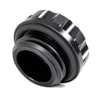 GrimmSpeed 'Cool Touch' v2 Delrin Oil Cap (Black), 2002-2021 WRX & 2004-2021 STi & BRZ/FR-S/86 - Angle 2