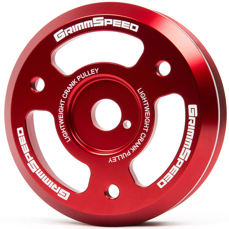 GrimmSpeed Crank Pulley, 2015-2021 WRX & 2013-2020 BRZ/FR-S/86