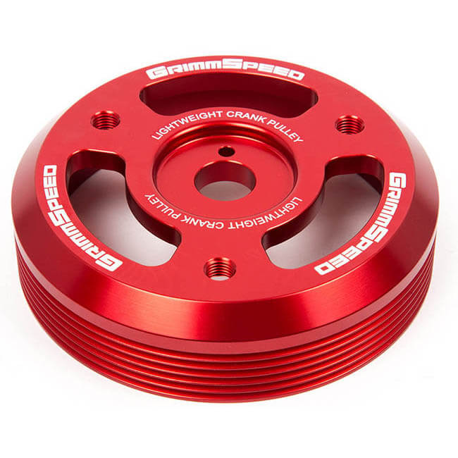 GrimmSpeed Crank Pulley, 2015-2021 WRX & 2013-2020 BRZ/FR-S/86