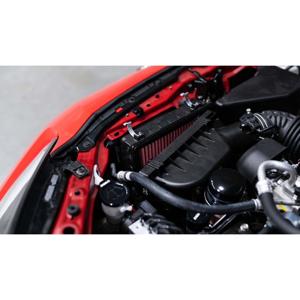 GrimmSpeed Dry-Con Performance Panel Air Filter, 2022-2026 BRZ & GR86 - Angle 7