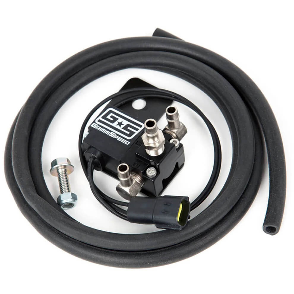 GrimmSpeed Electronic Boost Control (EBCS) - Solenoid Only, 2015-2021 WRX - Angle 2